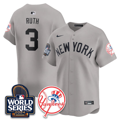 New York Yankees World Series 2024 Jersey - All Stitched