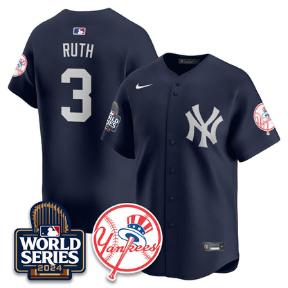 New York Yankees World Series 2024 Jersey - All Stitched