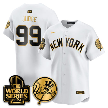 New York Yankees World Series 2024 Jersey - All Stitched