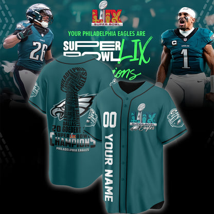 Philadelphia Eagles Super Bowl LIX Champions Hoodie