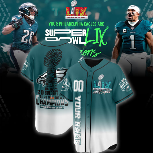 Philadelphia Eagles Super Bowl LIX Champions Hoodie