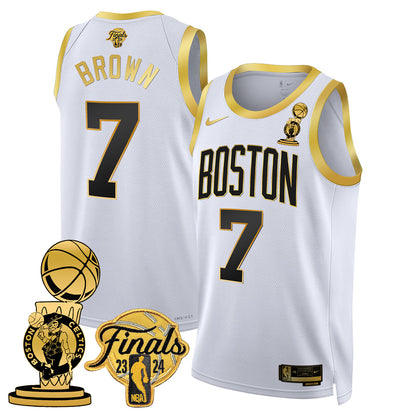 Celtics 2023-24 World Champions Jersey - All Stitched