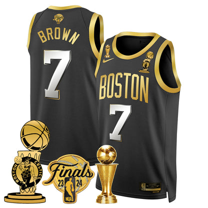 Celtics 2023-24 World Champions Jersey - All Stitched