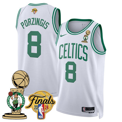 Celtics 2023-24 World Champions Jersey - All Stitched