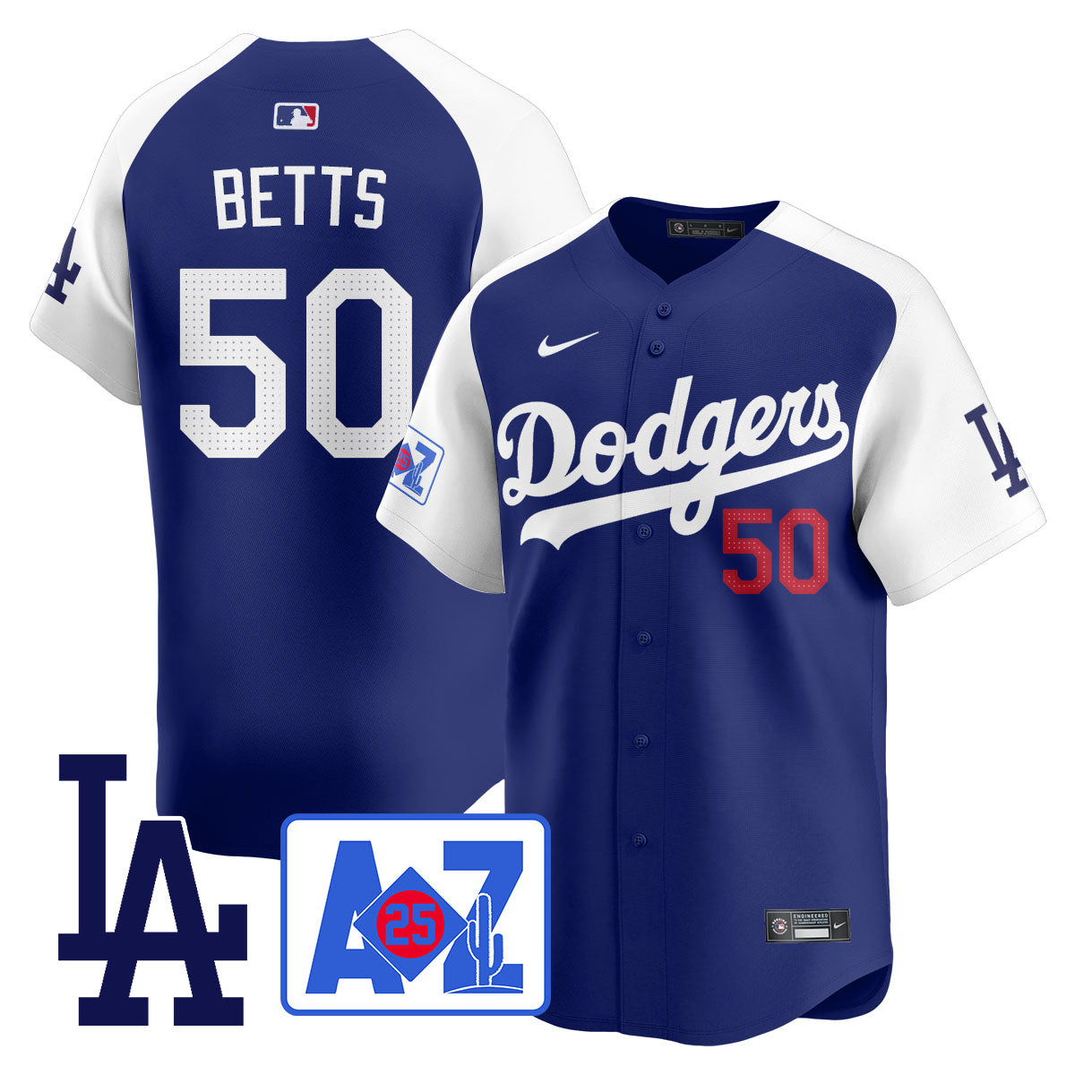 Los Angeles Dodgers 2025 Spring Training Jersey - All Stitched