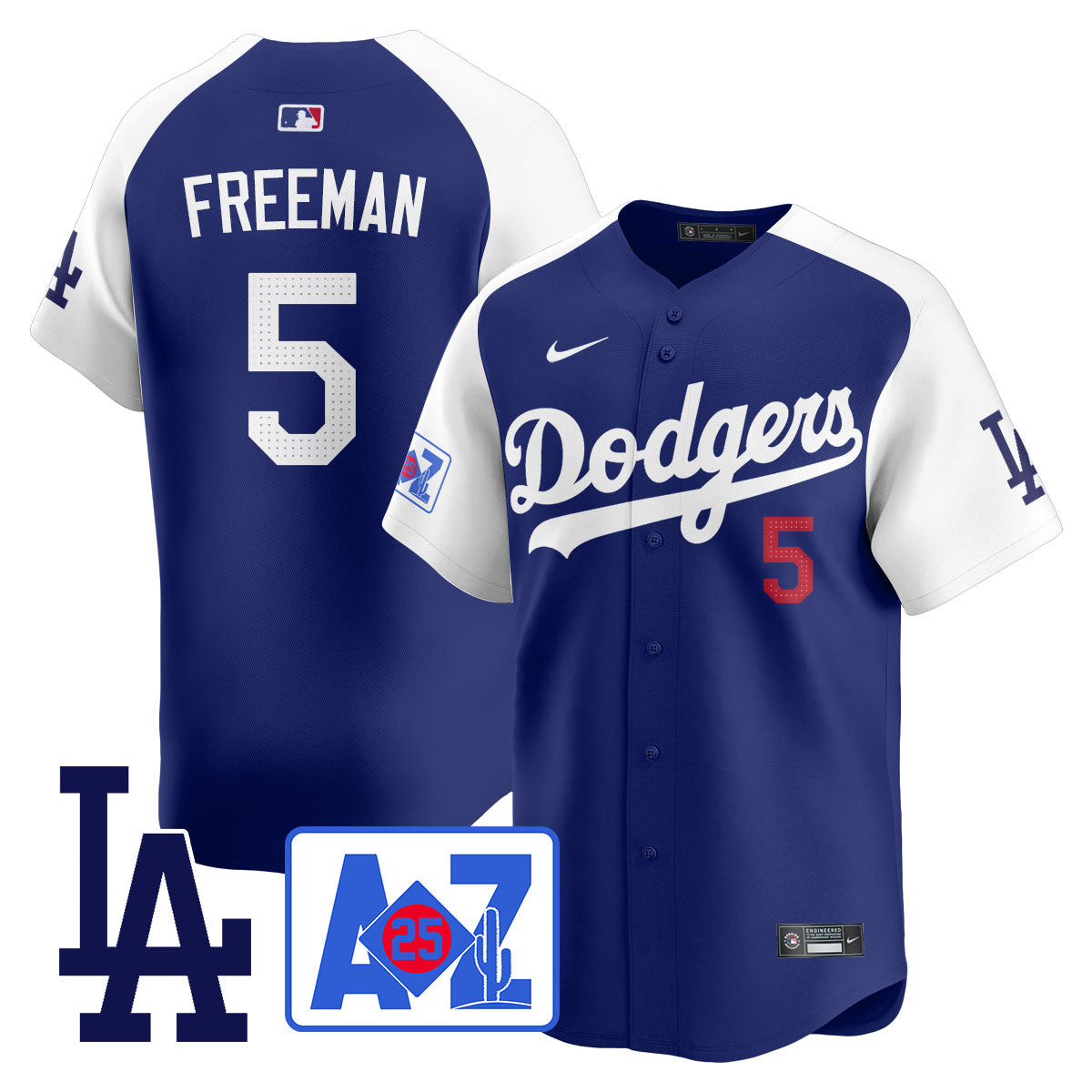 Los Angeles Dodgers 2025 Spring Training Jersey - All Stitched