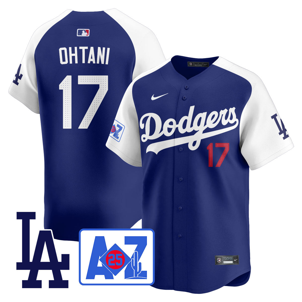 Los Angeles Dodgers 2025 Spring Training Jersey - All Stitched