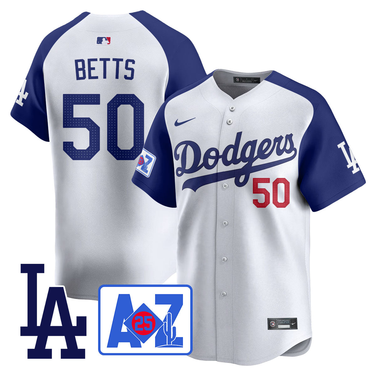 Los Angeles Dodgers 2025 Spring Training Jersey - All Stitched