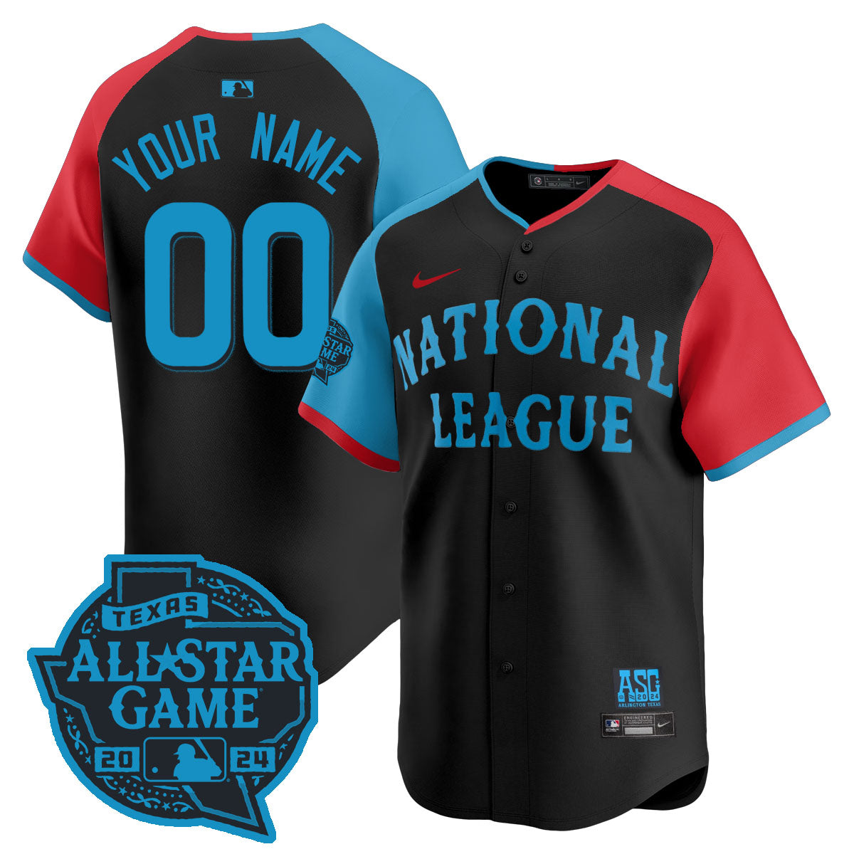 National League 2024 All-Star Game Custom Jersey - All Stitched