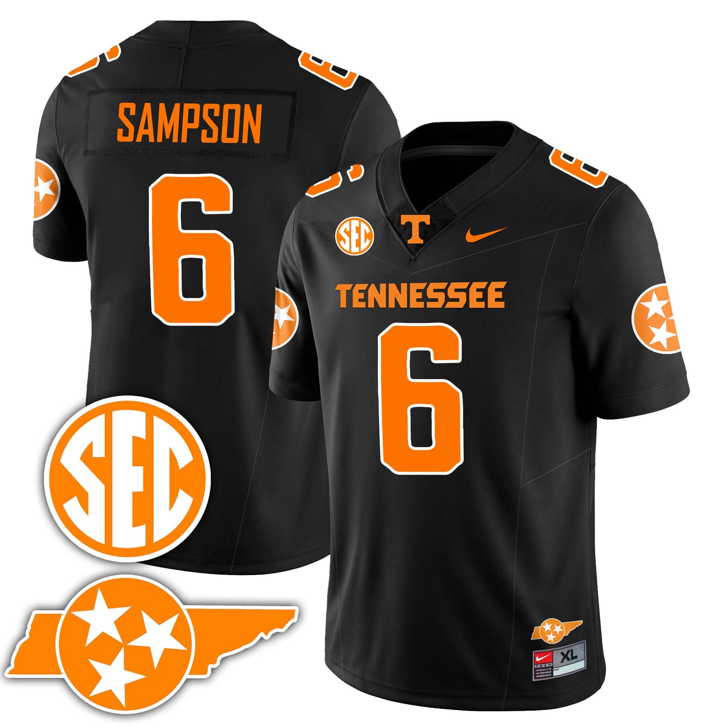 Tennessee Volunteers 2024 Football Vapor Limited Jersey - All Stitched