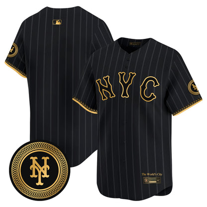 Mets Francisco Graphite 2024 City Connect Limited Player Jersey TLA - All Stitched