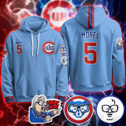 Chicago Cubs Limited Hoodie - Harry Caray "Holy Cow" Patch - All Stitched
