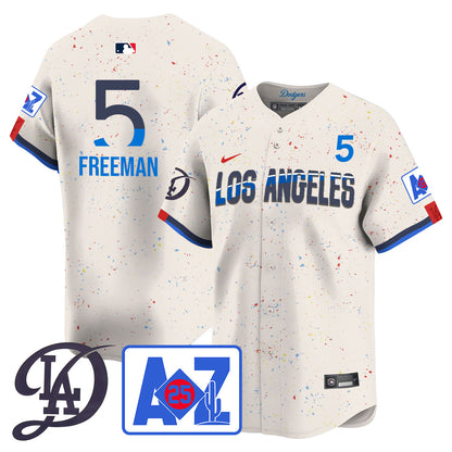 Los Angeles Dodgers 2025 Spring Training Jersey - All Stitched