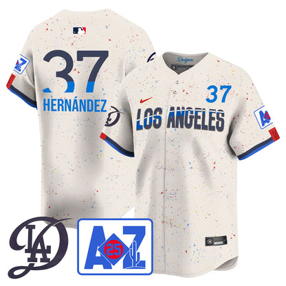 Los Angeles Dodgers 2025 Spring Training Jersey - All Stitched