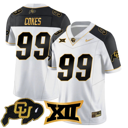 Colorado Buffaloes 2024 Vapor Limited Gold Jersey N1 - All Stitched