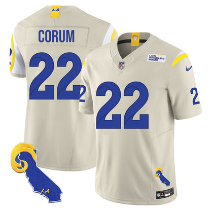Los Angeles Rams 2025 Vapor Limited Jersey - All Stitched