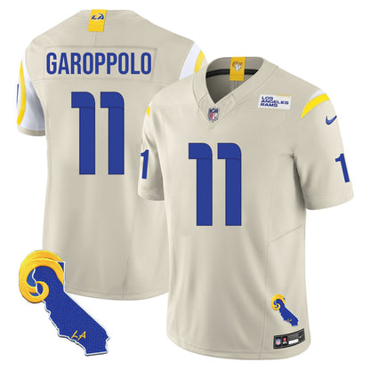 Los Angeles Rams 2025 Vapor Limited Jersey - All Stitched
