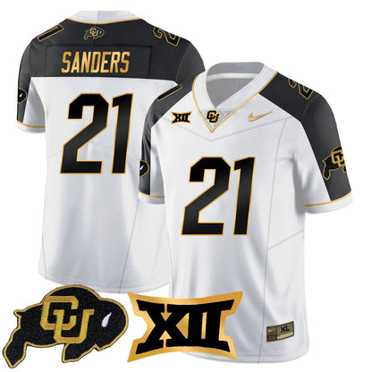 Colorado Buffaloes 2024 Vapor Limited Gold Jersey N1 - All Stitched