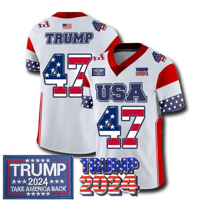 2024 Make American Great Again Football Jersey - All Stitched