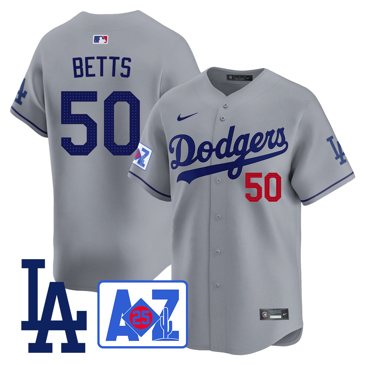 Los Angeles Dodgers 2025 Spring Training Jersey - All Stitched