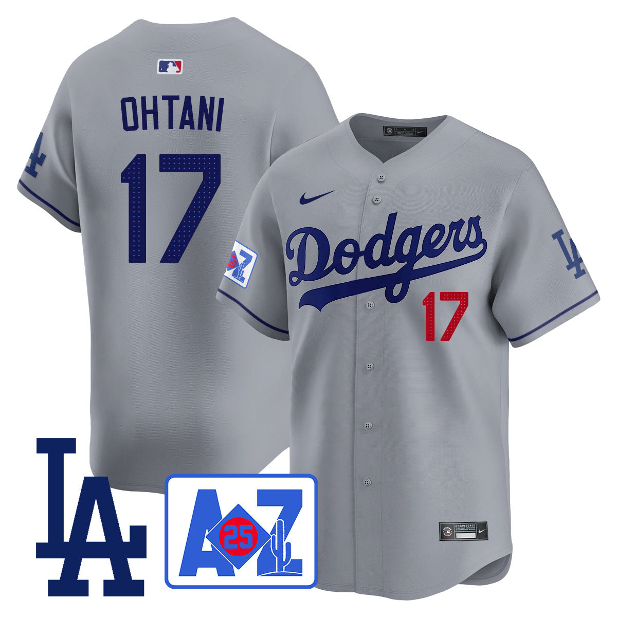 Los Angeles Dodgers 2025 Spring Training Jersey - All Stitched