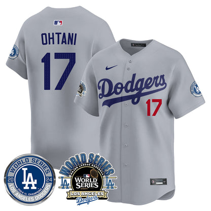 Los Angeles Dodgers World Series 2024 Jersey - All Stitched