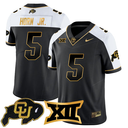 Colorado Buffaloes 2024 Vapor Limited Gold Jersey N1 - All Stitched