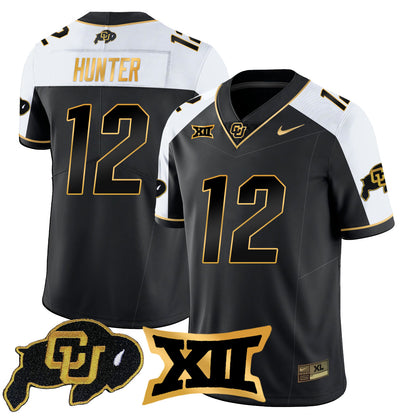 Colorado Buffaloes 2024 Vapor Limited Gold Jersey N1 - All Stitched
