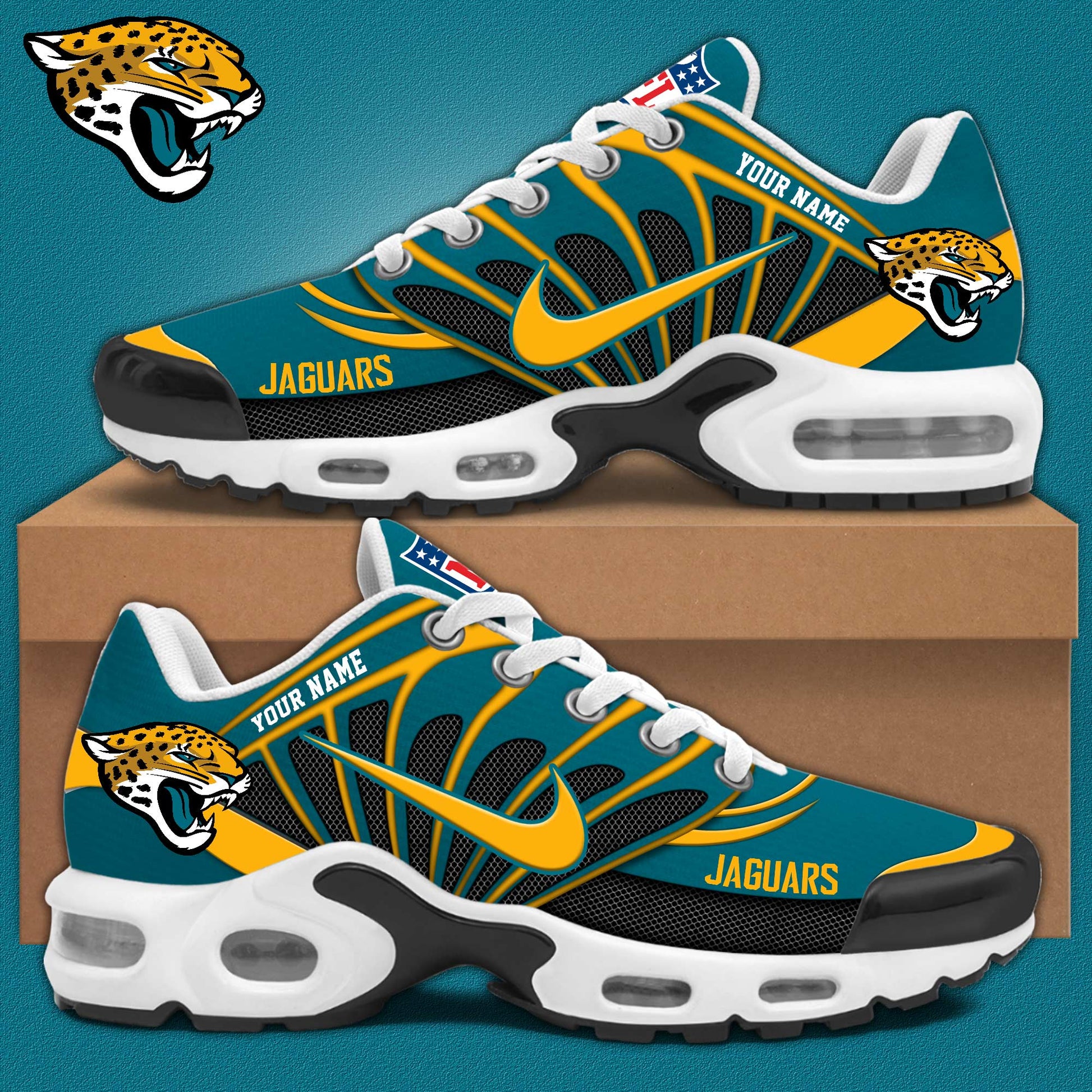 Jacksonville Jaguars Personalized Shoes Limited Edition