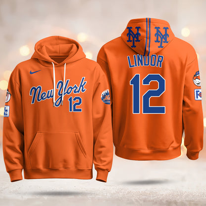 New York Mets Blue Road 2025 Hoodie - All Stitched