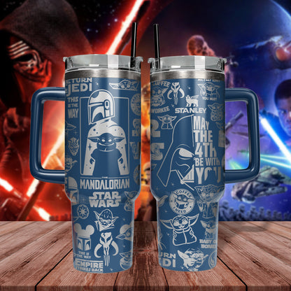 SW Inspired Yoda Galaxy Gift For Fans Tumbler- 406TTHNTB162