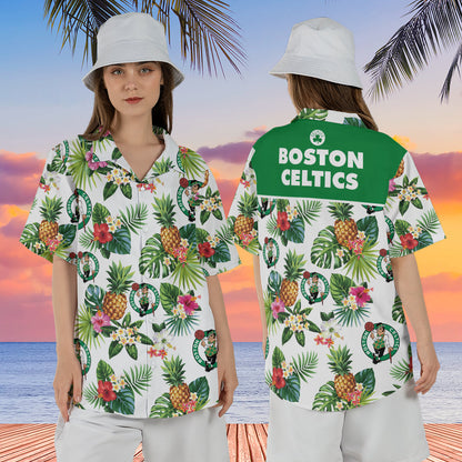 Celtics Hawaiian Shirt - 406TTHNHS076