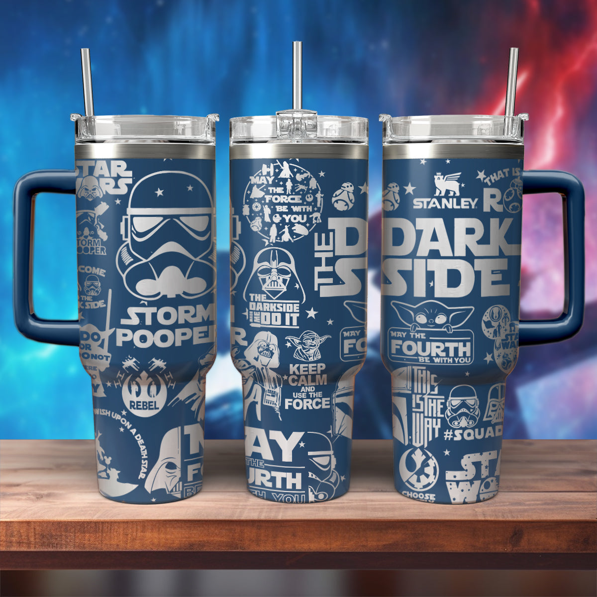 SW The Dark Side Galaxy Gift For Fans Tumbler- 406TTHNTB163