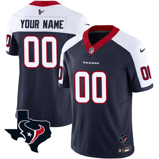 Texans 2024 Vapor Limited Custom Jersey – All Stitched