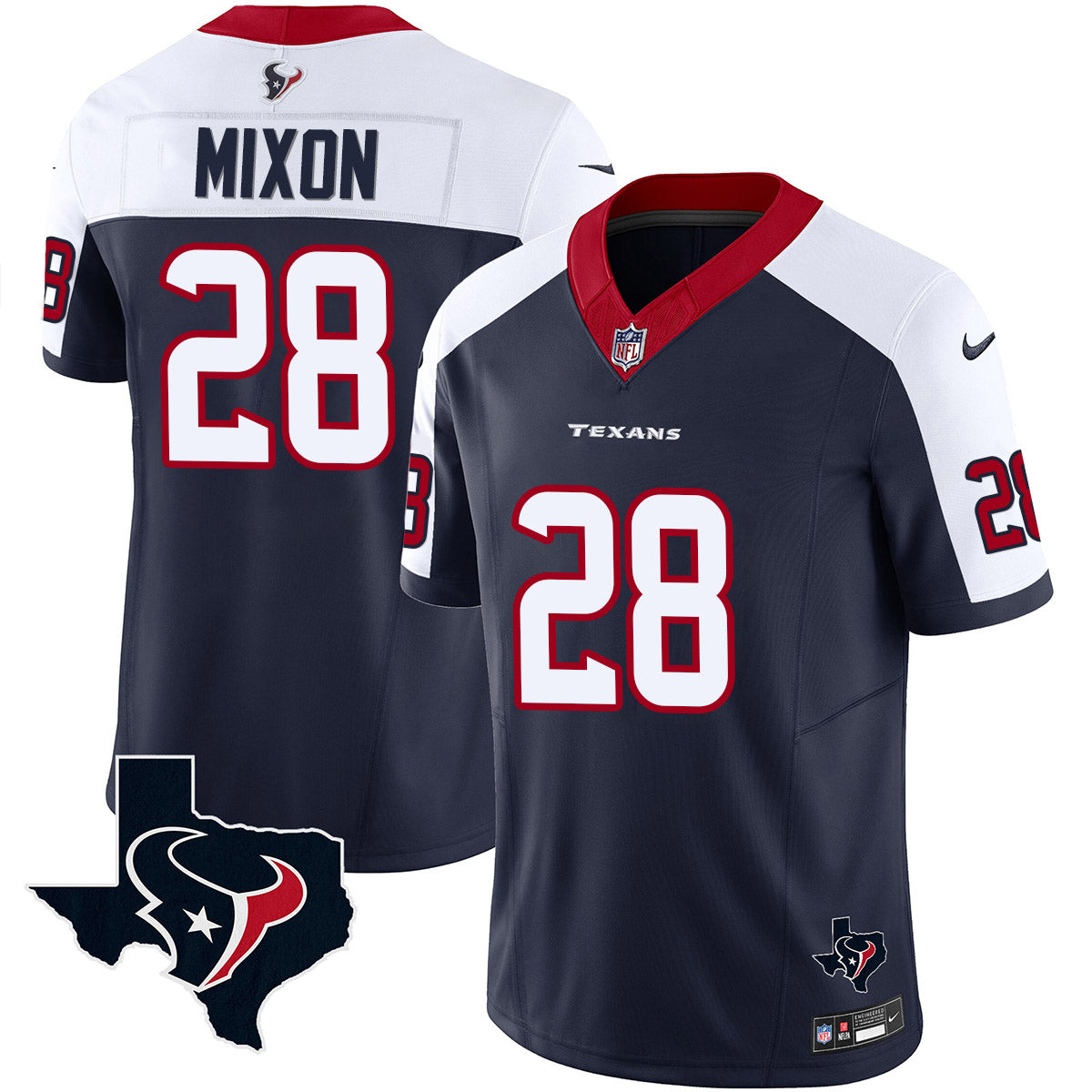 Texans 2024 Vapor Limited Jersey – All Stitched