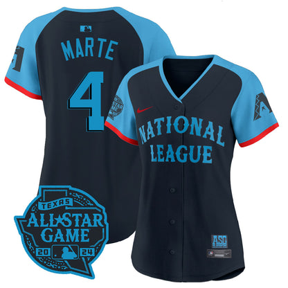 Women National League 2024 All-Star Game Player Jersey - All Stitched