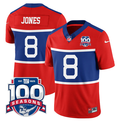 Giants "Century Red' 100TH Season Commemorative Jersey TLA - All Stitched