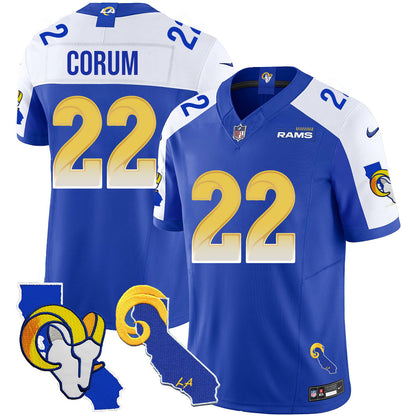 Los Angeles Rams 2025 Vapor Limited Jersey - All Stitched