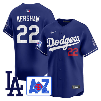 Los Angeles Dodgers 2025 Spring Training Jersey - All Stitched