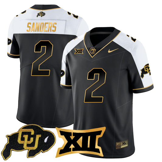 Colorado Buffaloes 2024 Vapor Limited Gold Jersey N1 - All Stitched
