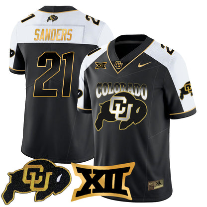Colorado Buffaloes 2024 Vapor Limited Gold Jersey N2 - All Stitched