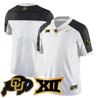 Colorado Buffaloes 2024 Vapor Limited Gold Jersey N1 - All Stitched