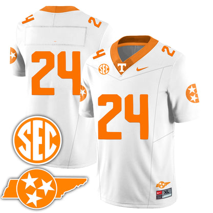 Tennessee Volunteers 2024 Football Vapor Limited Jersey - All Stitched