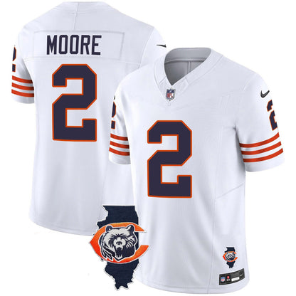 Bears Vapor Limited Player 2024 Jersey TLA - All Stitched