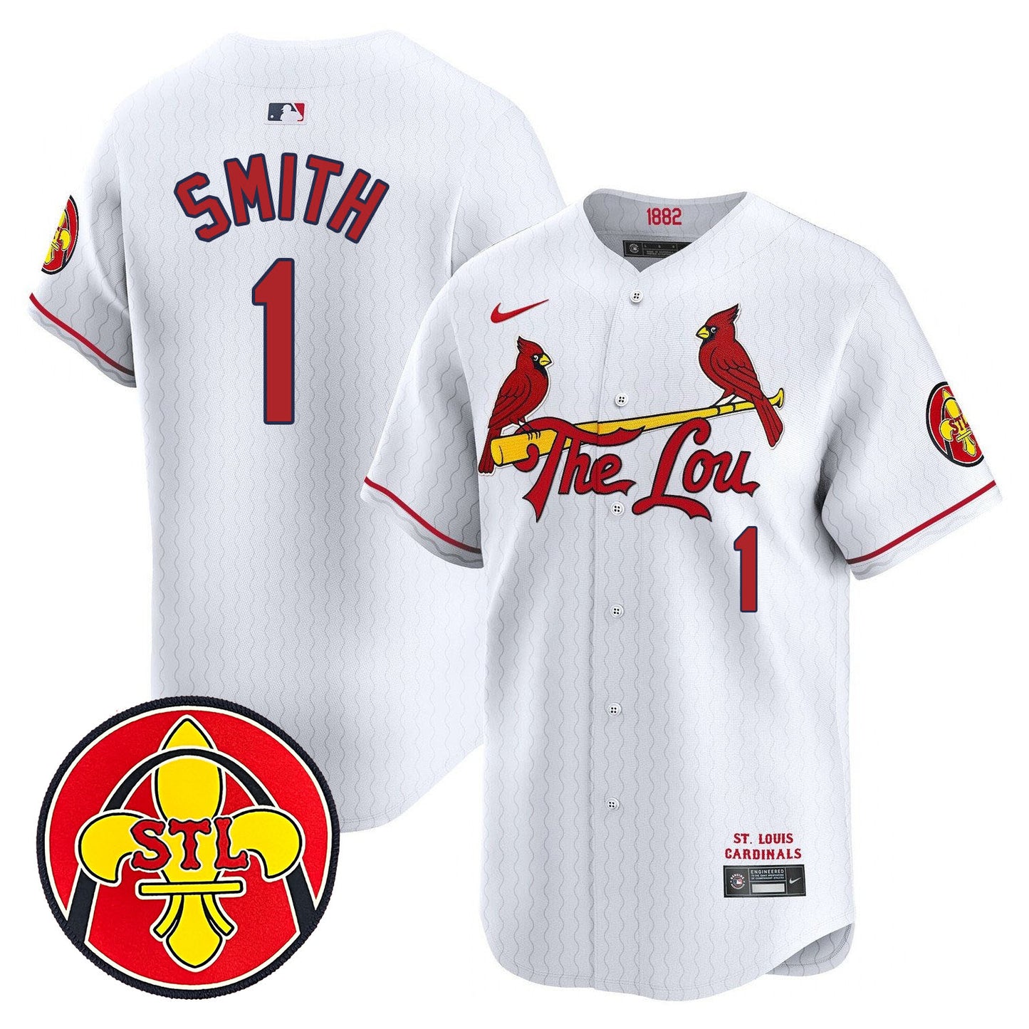 Cardinals Red 2024 City Connect Limited Jersey TLA - All Stitched