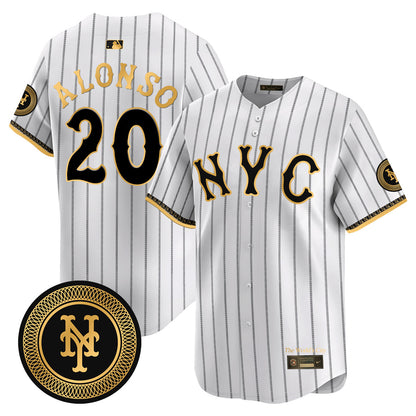 Mets Francisco Graphite 2024 City Connect Limited Player Jersey TLA - All Stitched