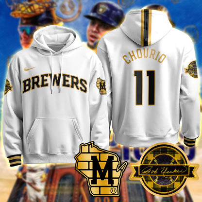 Milwaukee Brewers 2025 Limited Hoodie - Bob Uecker Patch - All Stitched
