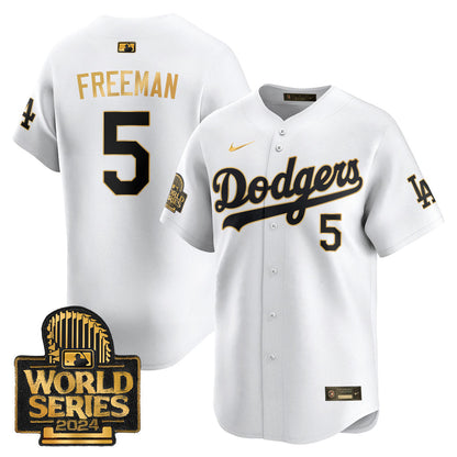 Los Angeles Dodgers World Series 2024 Jersey - All Stitched