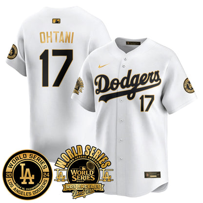 Los Angeles Dodgers World Series 2024 Jersey - All Stitched