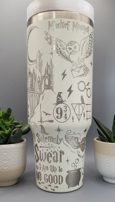 HP Wizards World Engraved Tumbler- 406TTTB140